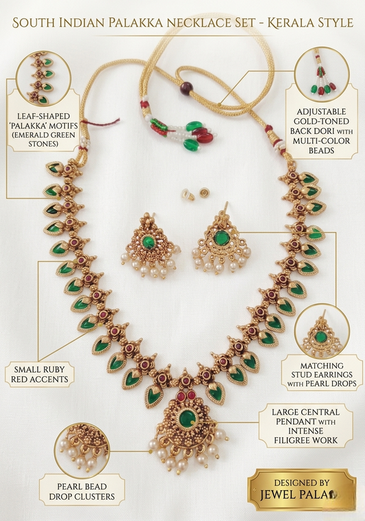South Indian Temple Jewelry Set